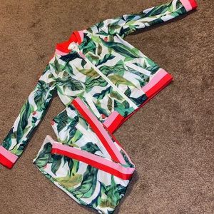 H&M Floral Tracksuit
